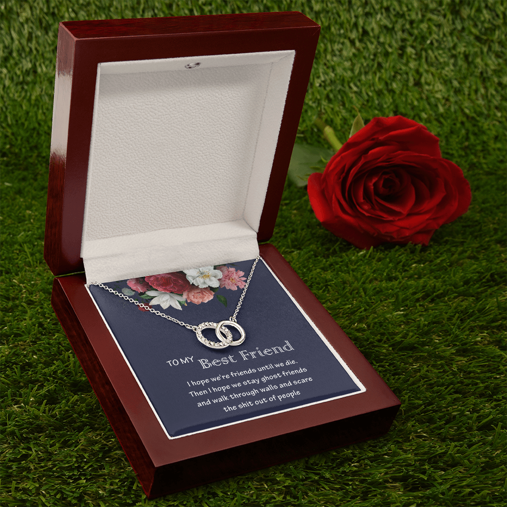 I Hope We're Friends Until We Die Necklace, Birthday Christmas Gift For Best Friend, To My Best Friend Necklace