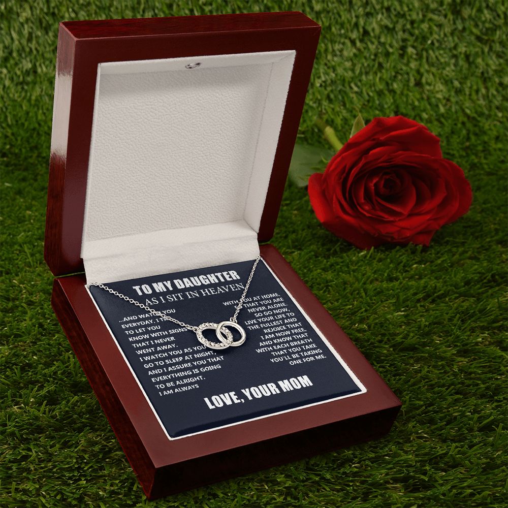 Mom Memorial Gift For Daughter- Loss of Mom Gift for Daughter - Christmas Mother's Day Necklace Gifts For Daughter