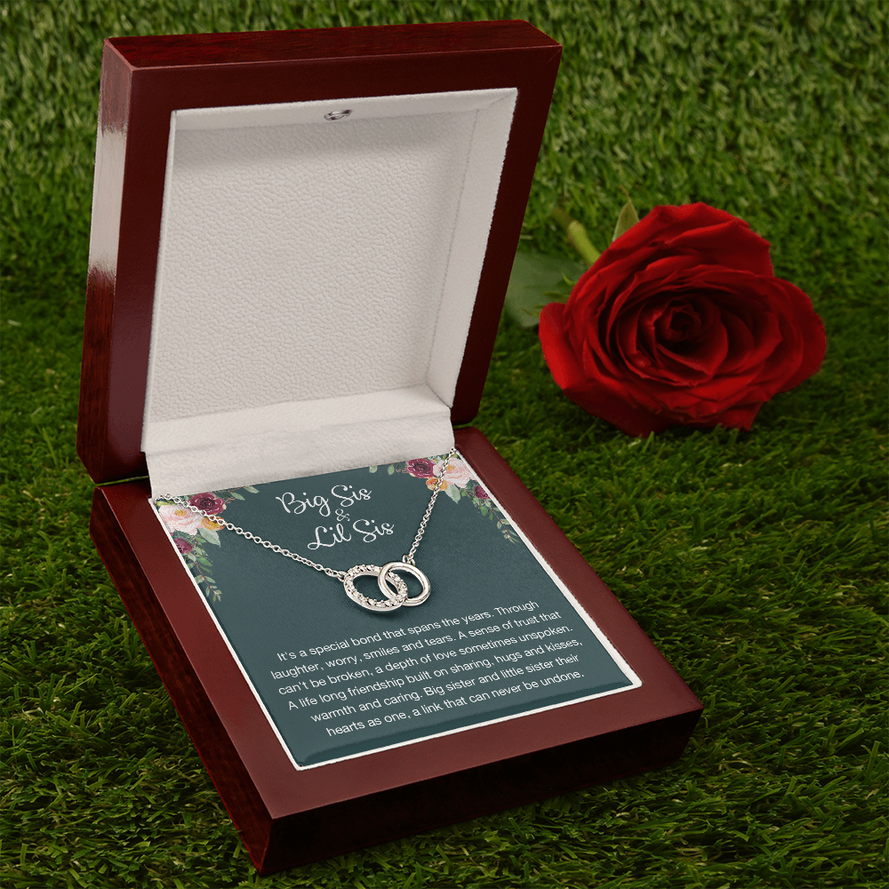 Big Sister & Little Sister Necklace, Pair Perfect Necklace, Gift For Sister - JWshinee