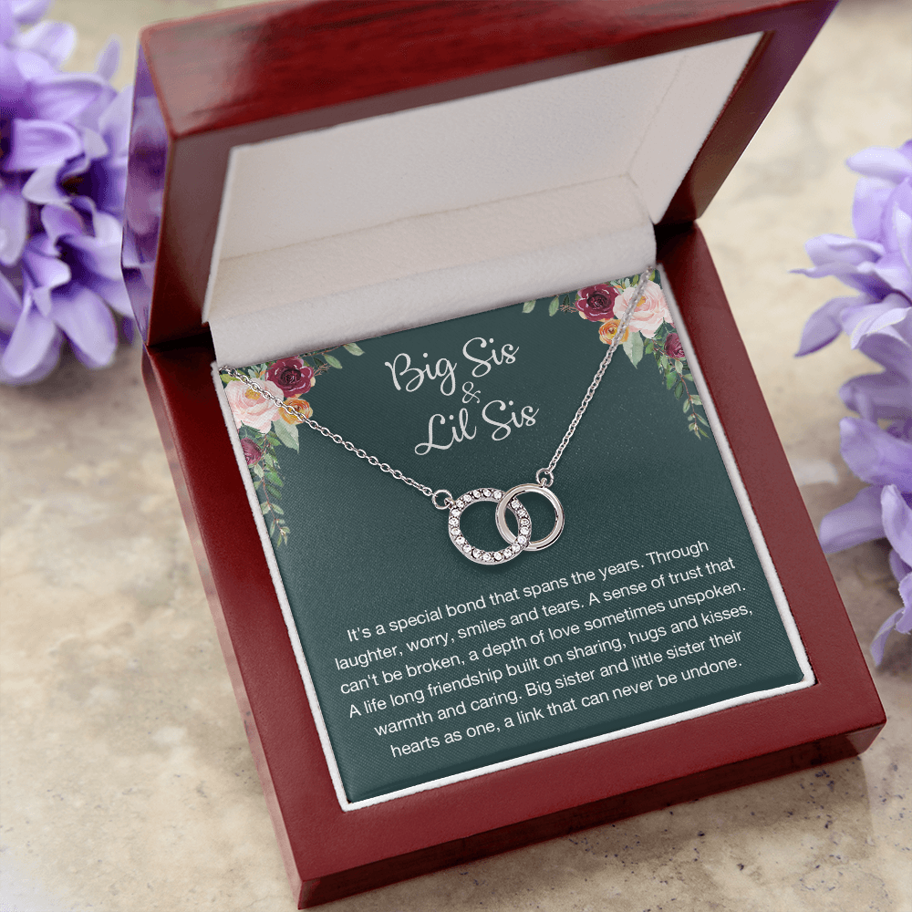 Big Sister & Little Sister Necklace, Pair Perfect Necklace, Gift For Sister - JWshinee