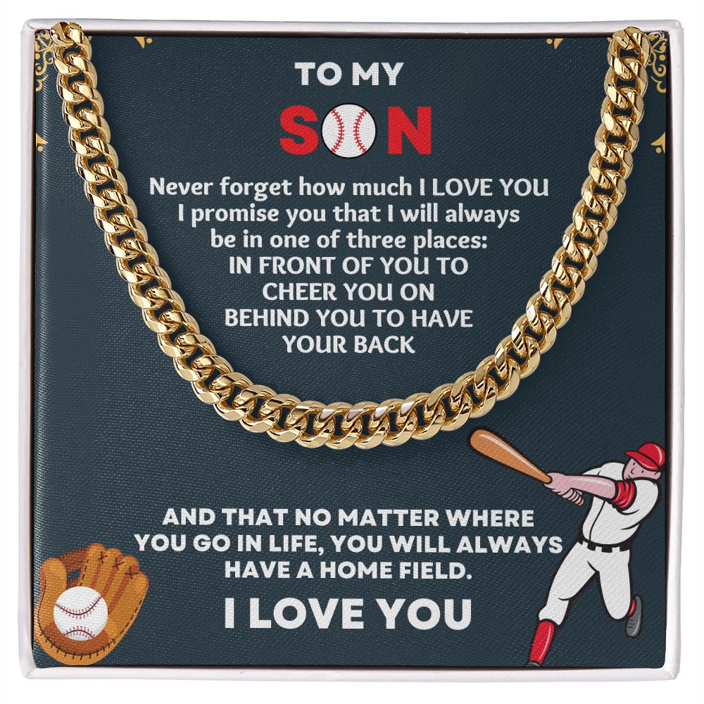 Score a home run with our baseball gifts for boys necklace - meaningful for Christmas and birthdays