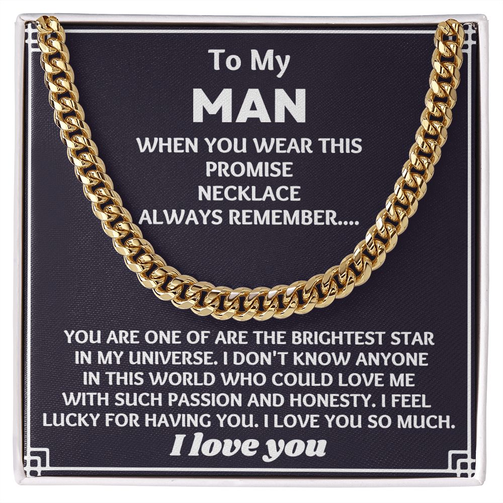 "Express Your Love with a Unique Necklace Gift for Your Boyfriend"