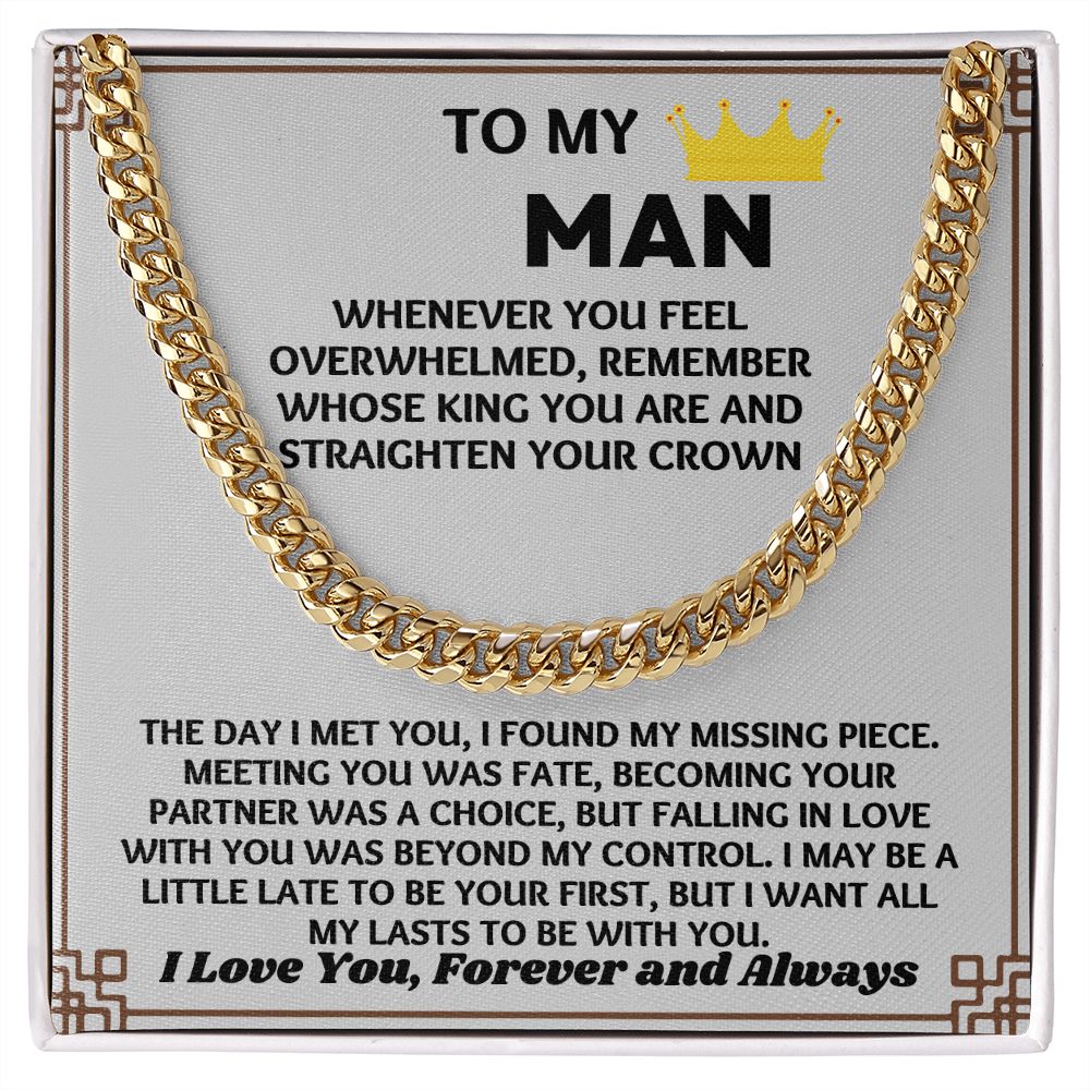 "Stylish and Trendy Necklace Gift for Him Boyfriend on His Birthday"