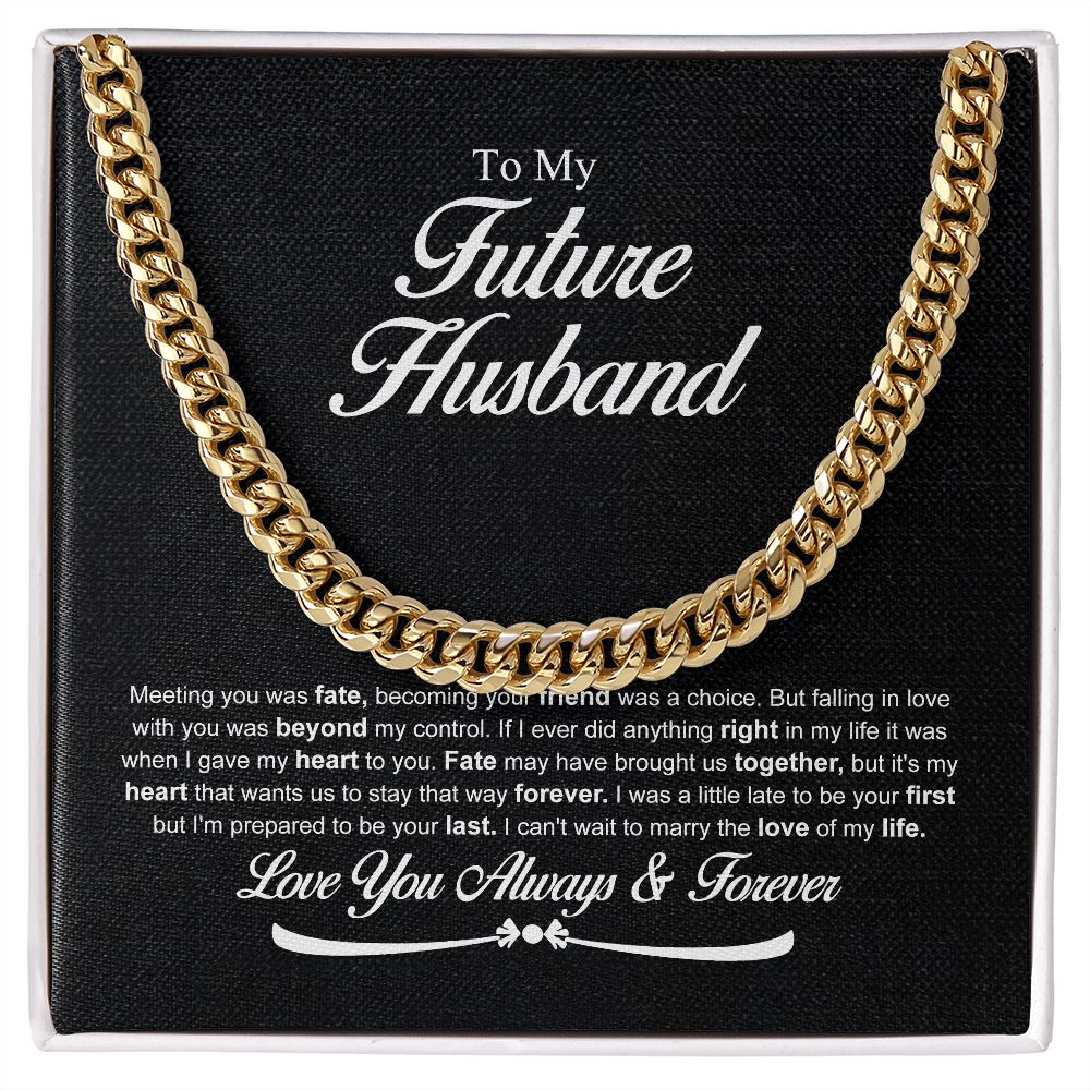 To My Future Husband Gift Fiance Gift For Him B0BD6WT3B4