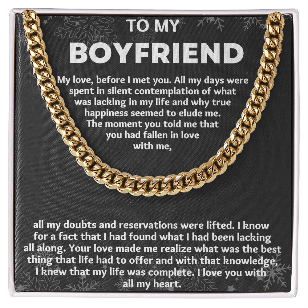 Surprise Your Boyfriend with a Thoughtful Necklace Gift on Your Anniversary"