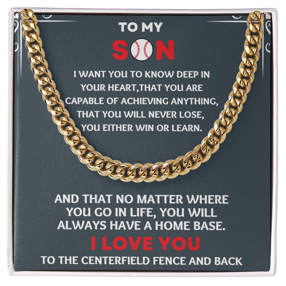 Score a home run with our baseball gifts for boys necklace - perfect for Christmas and birthdays"