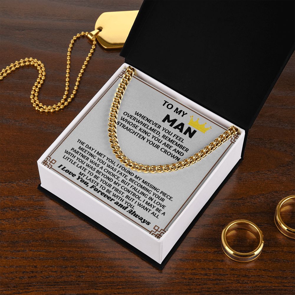 "Stylish and Trendy Necklace Gift for Him Boyfriend on His Birthday"