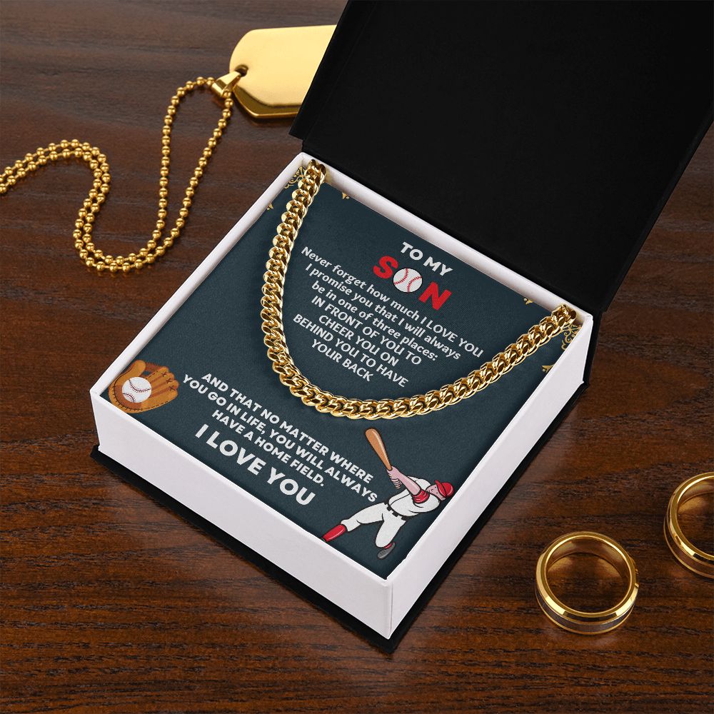 Score a home run with our baseball gifts for boys necklace - meaningful for Christmas and birthdays