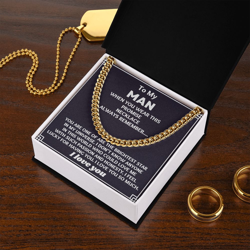 "Express Your Love with a Unique Necklace Gift for Your Boyfriend"
