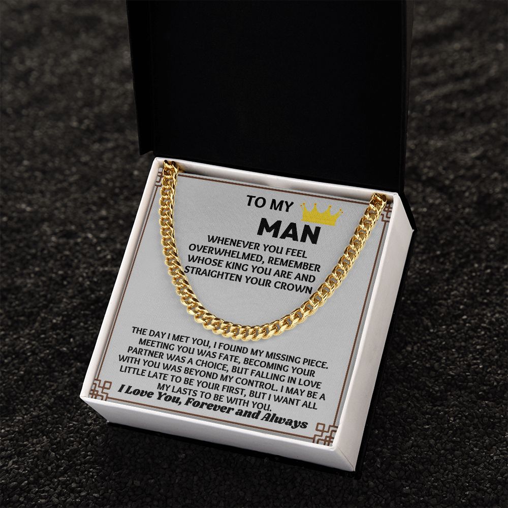 "Stylish and Trendy Necklace Gift for Him Boyfriend on His Birthday"