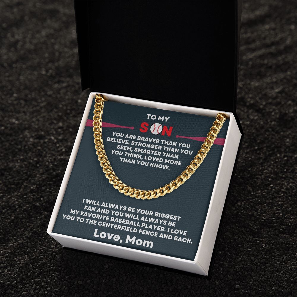 Discover the Ultimate Baseball Gift for Boys Necklace - Perfect for Any Occasion!"