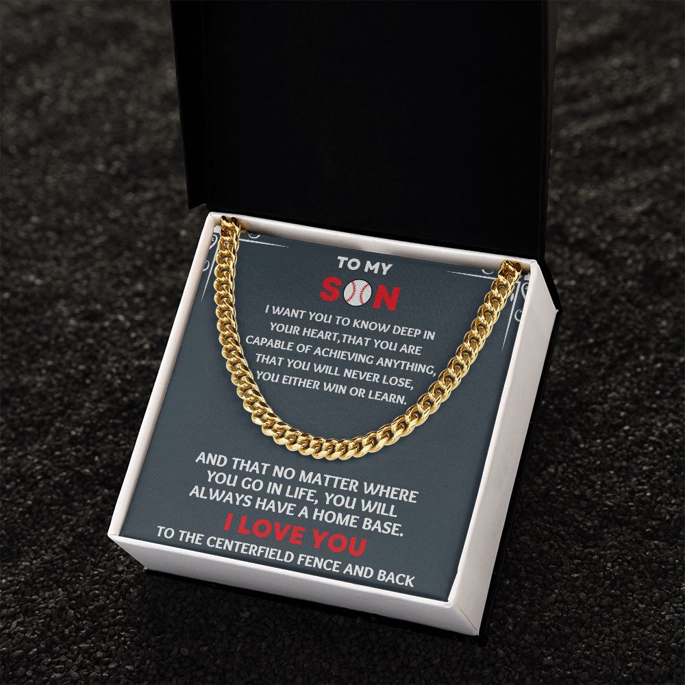 Score a home run with our baseball gifts for boys necklace - perfect for Christmas and birthdays"