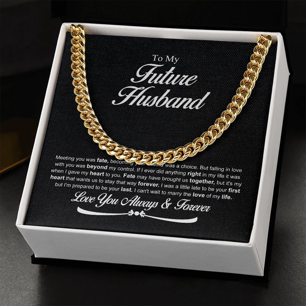 To My Future Husband Gift Fiance Gift For Him B0BD6WT3B4