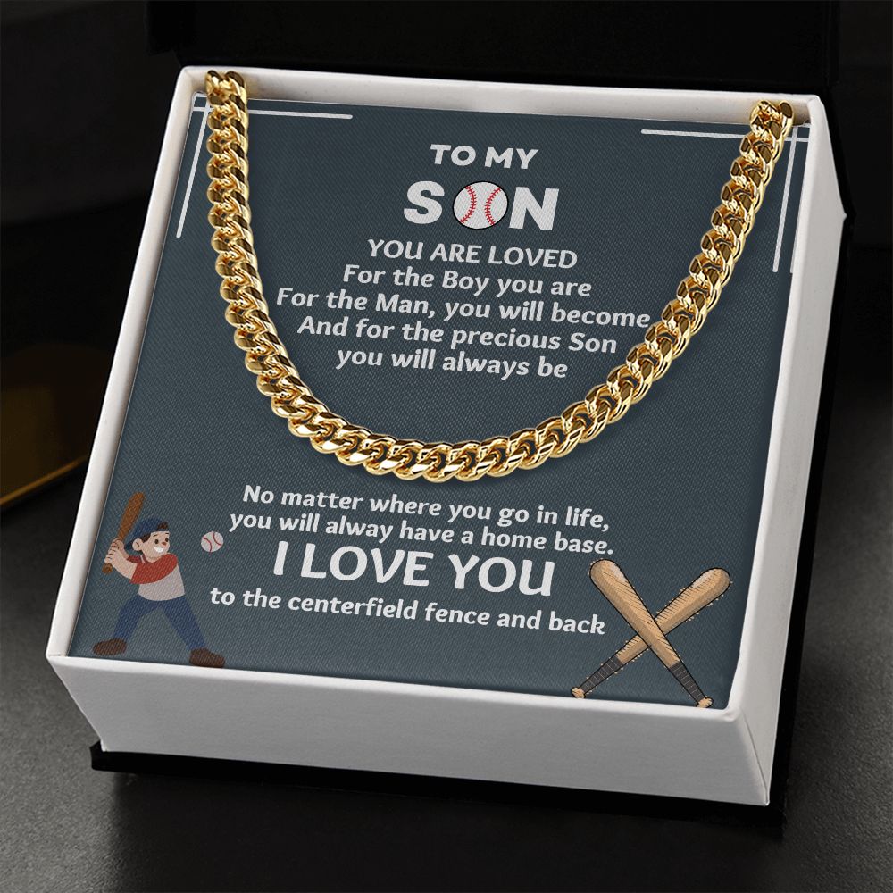 Looking for a standout gift for the baseball-loving boy in your life? Our baseball gifts for boys necklace is a winner.