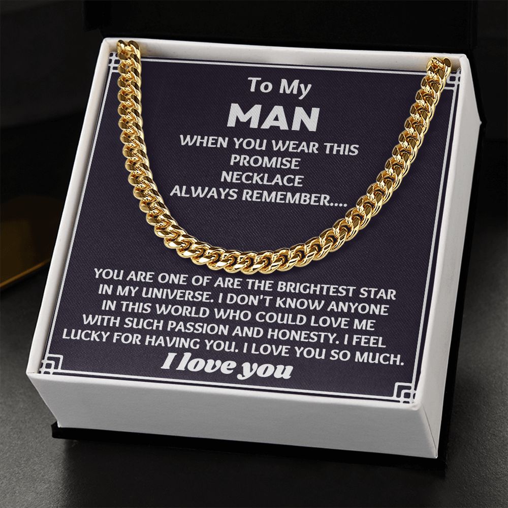 "Express Your Love with a Unique Necklace Gift for Your Boyfriend"