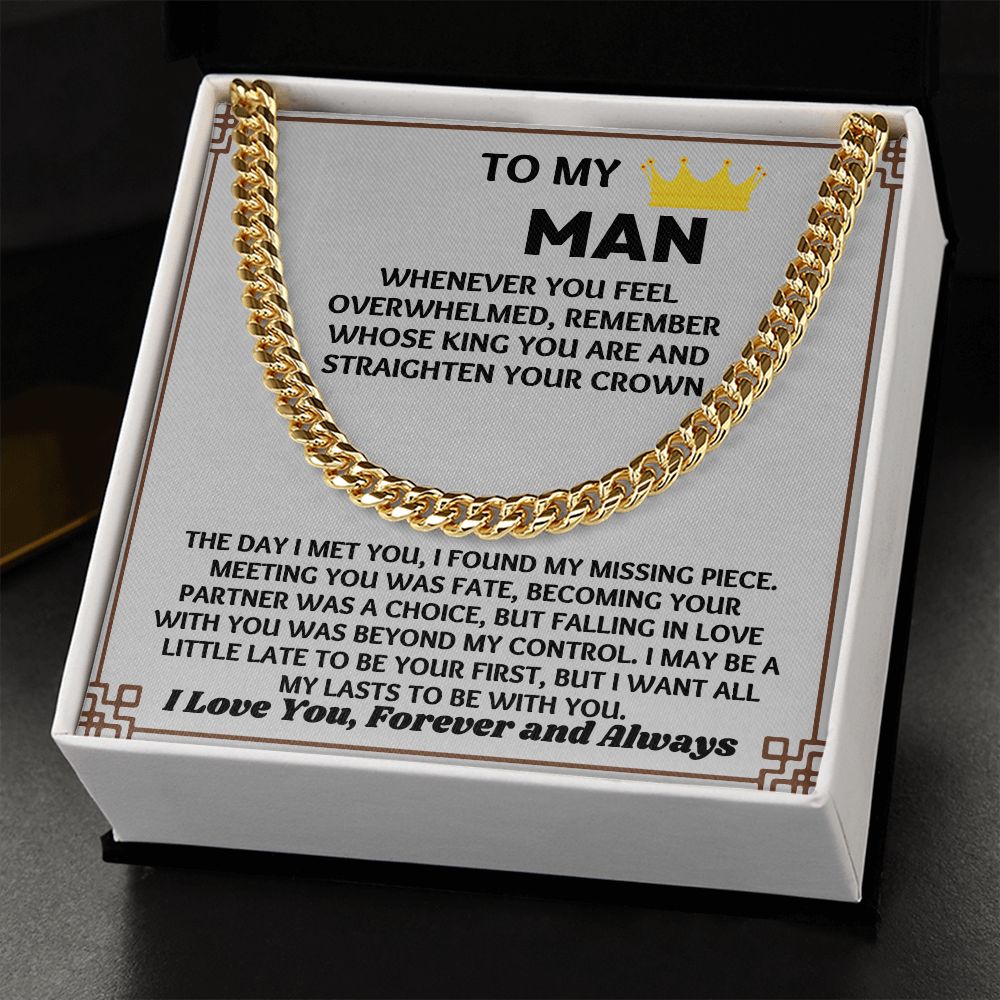 "Stylish and Trendy Necklace Gift for Him Boyfriend on His Birthday"
