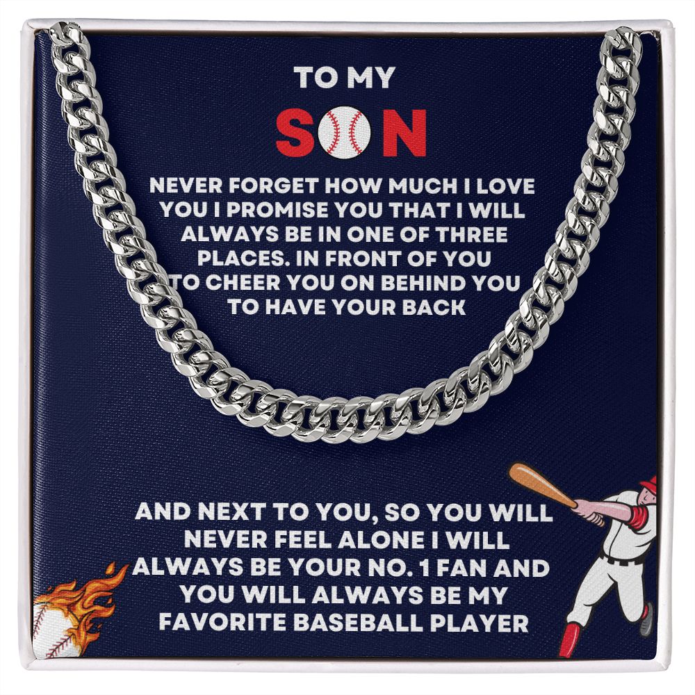 Hit a Home Run with the Best Baseball Gifts for Boys Necklace - Perfect for Christmas and Birthdays!"