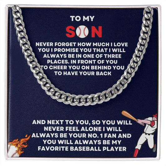 Hit a Home Run with the Best Baseball Gifts for Boys Necklace - Perfect for Christmas and Birthdays!"