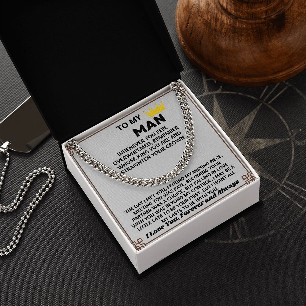 "Stylish and Trendy Necklace Gift for Him Boyfriend on His Birthday"