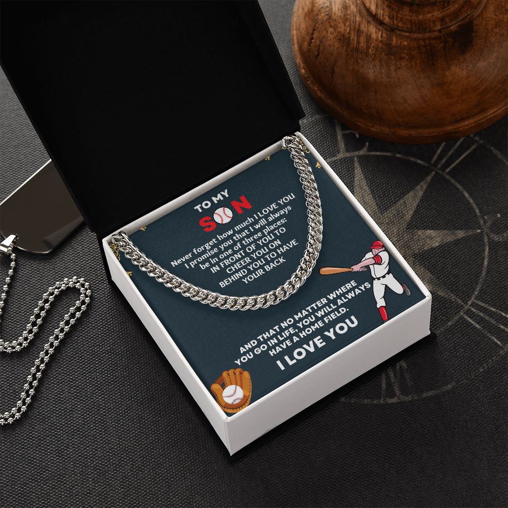 Score a home run with our baseball gifts for boys necklace - meaningful for Christmas and birthdays