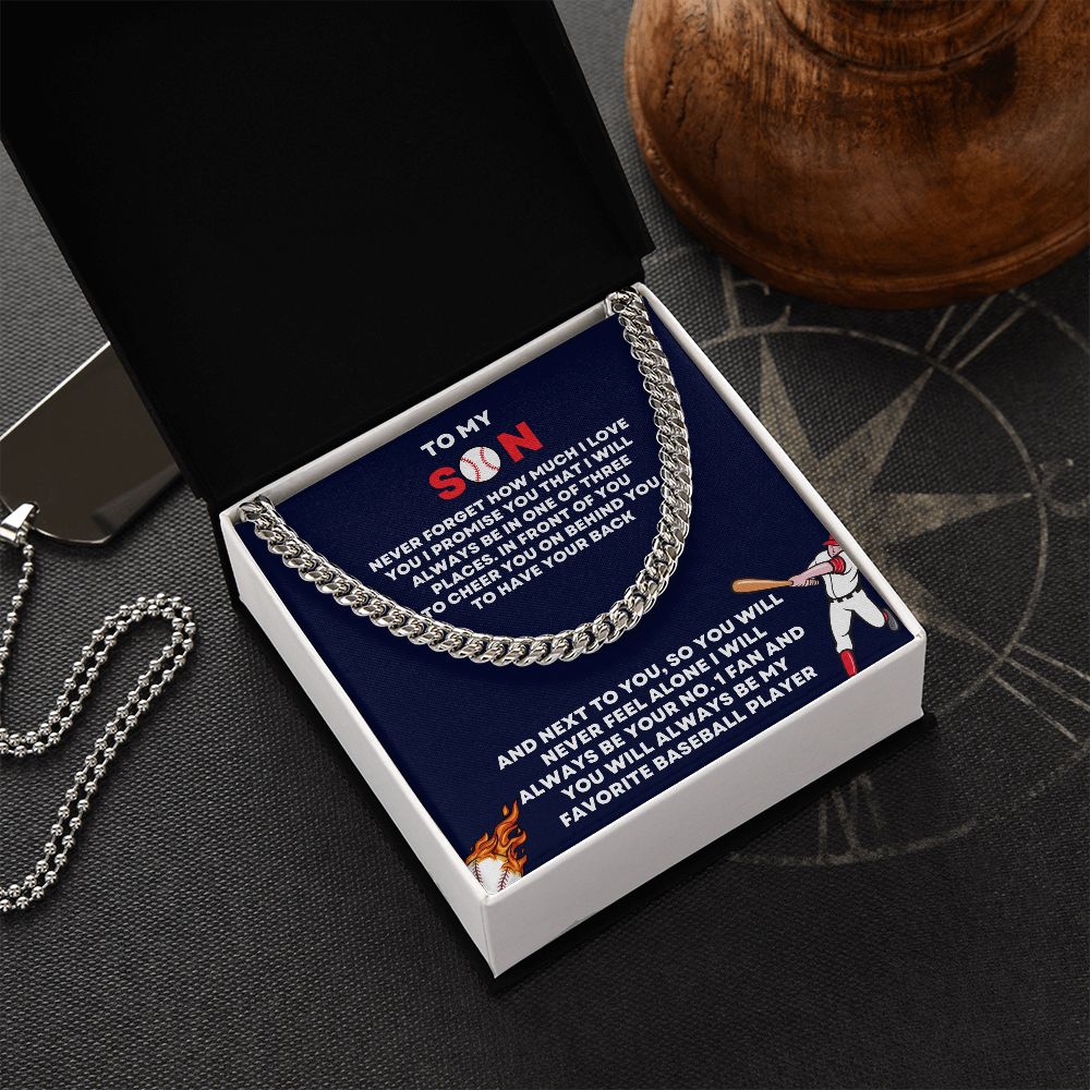 Hit a Home Run with the Best Baseball Gifts for Boys Necklace - Perfect for Christmas and Birthdays!"