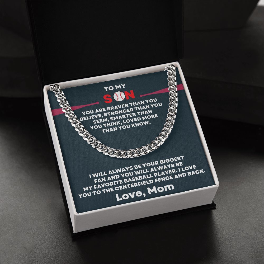 Discover the Ultimate Baseball Gift for Boys Necklace - Perfect for Any Occasion!"