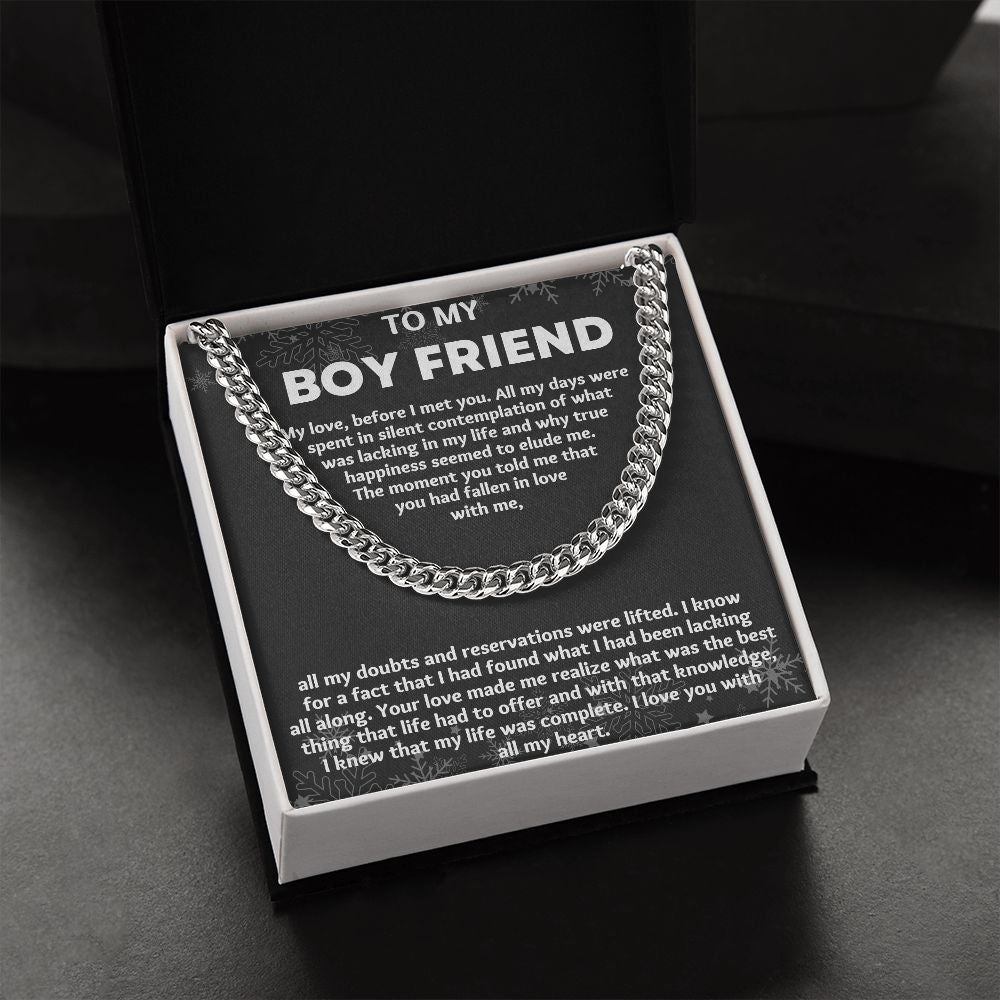 Surprise Your Boyfriend with a Thoughtful Necklace Gift on Your Anniversary"