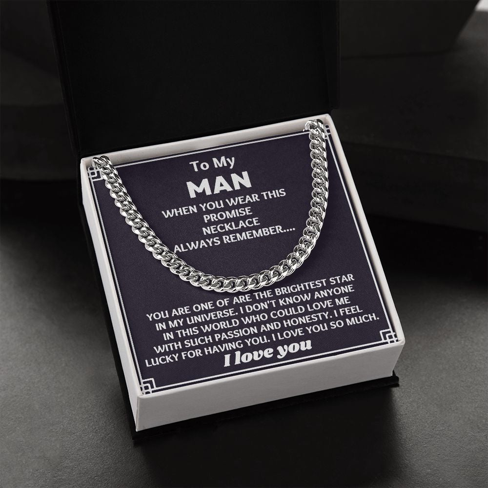 "Express Your Love with a Unique Necklace Gift for Your Boyfriend"