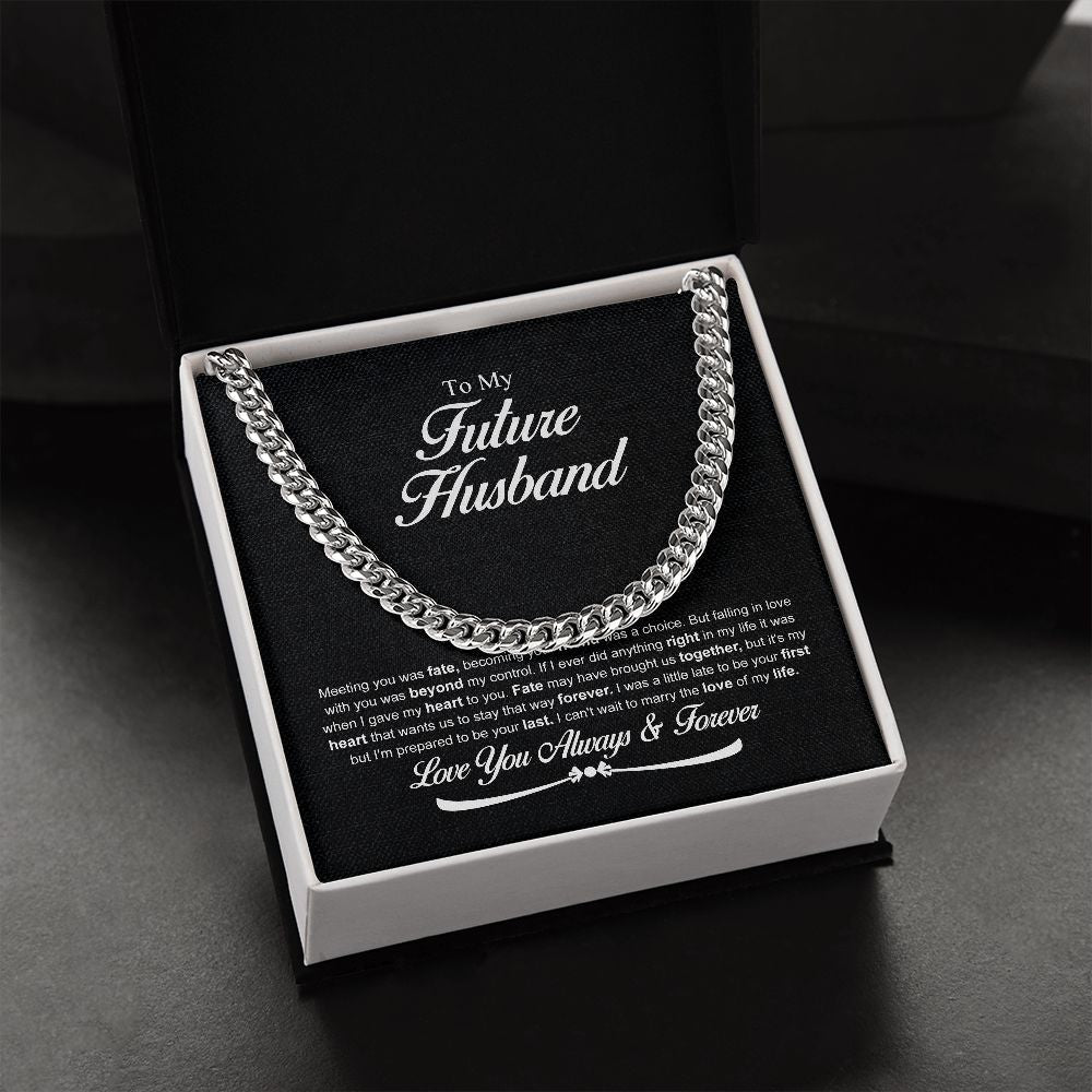 To My Future Husband Gift Fiance Gift For Him B0BD6WT3B4