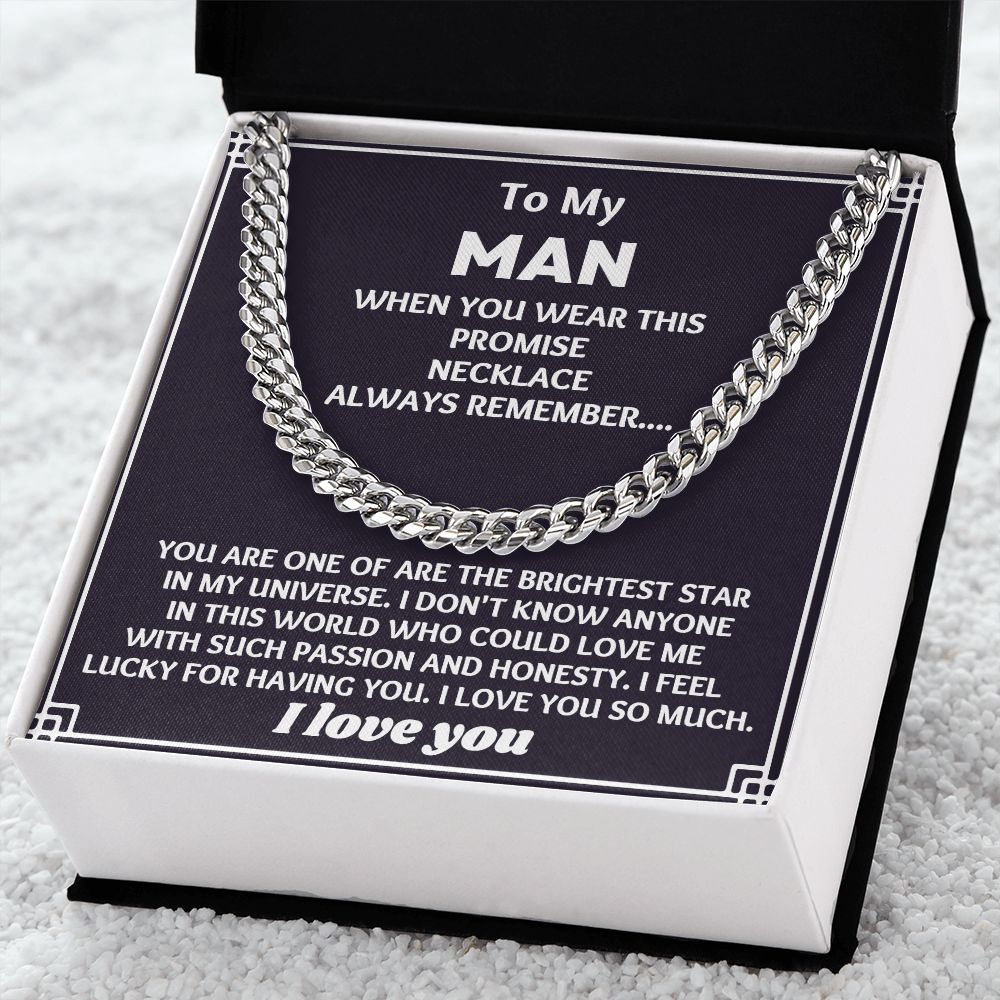"Express Your Love with a Unique Necklace Gift for Your Boyfriend"