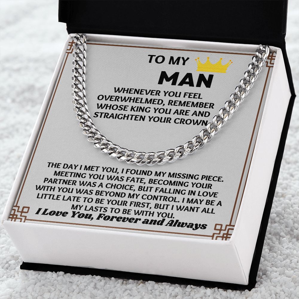 "Stylish and Trendy Necklace Gift for Him Boyfriend on His Birthday"