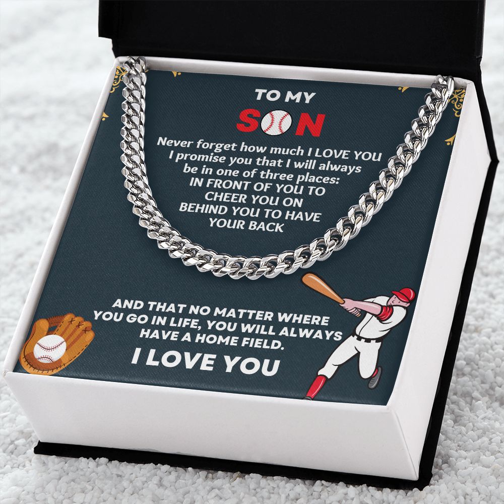 Score a home run with our baseball gifts for boys necklace - meaningful for Christmas and birthdays