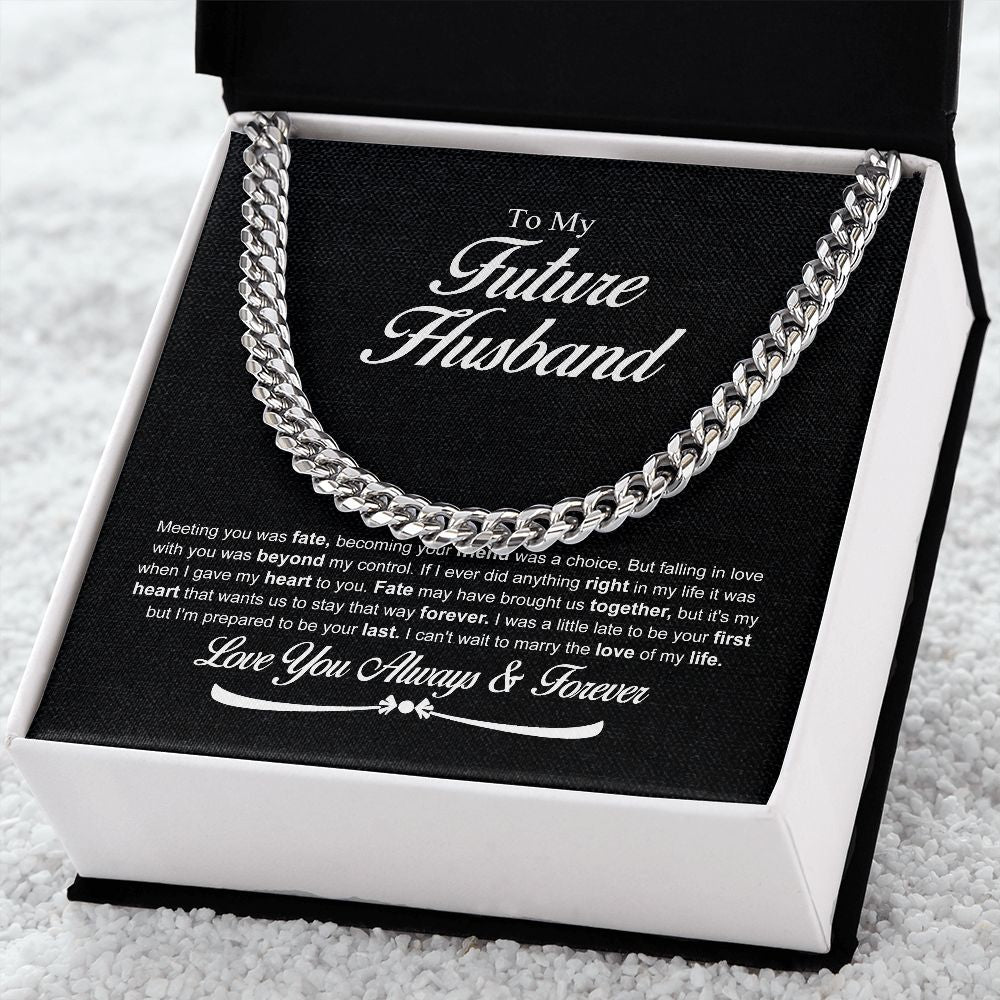 To My Future Husband Gift Fiance Gift For Him B0BD6WT3B4