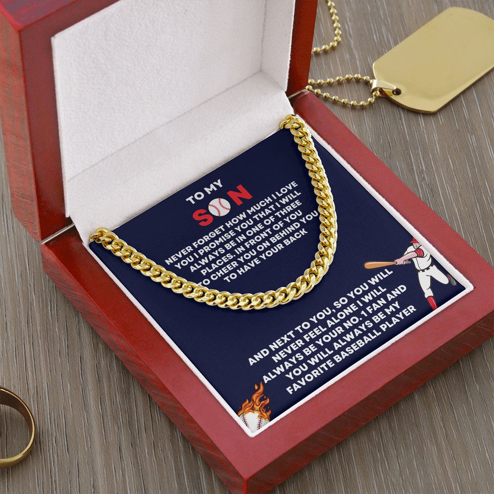 Hit a Home Run with the Best Baseball Gifts for Boys Necklace - Perfect for Christmas and Birthdays!"