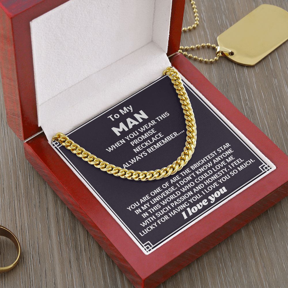 "Express Your Love with a Unique Necklace Gift for Your Boyfriend"