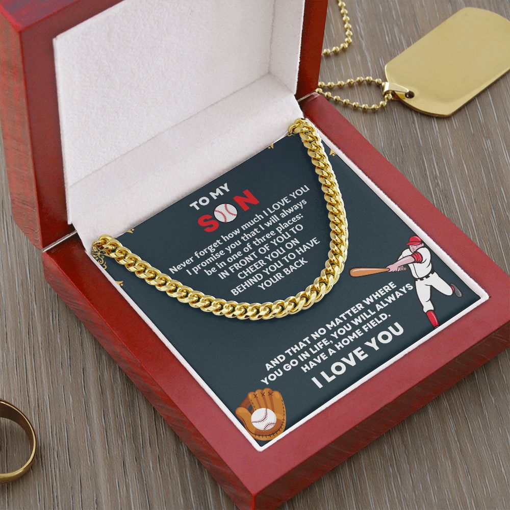 Score a home run with our baseball gifts for boys necklace - meaningful for Christmas and birthdays