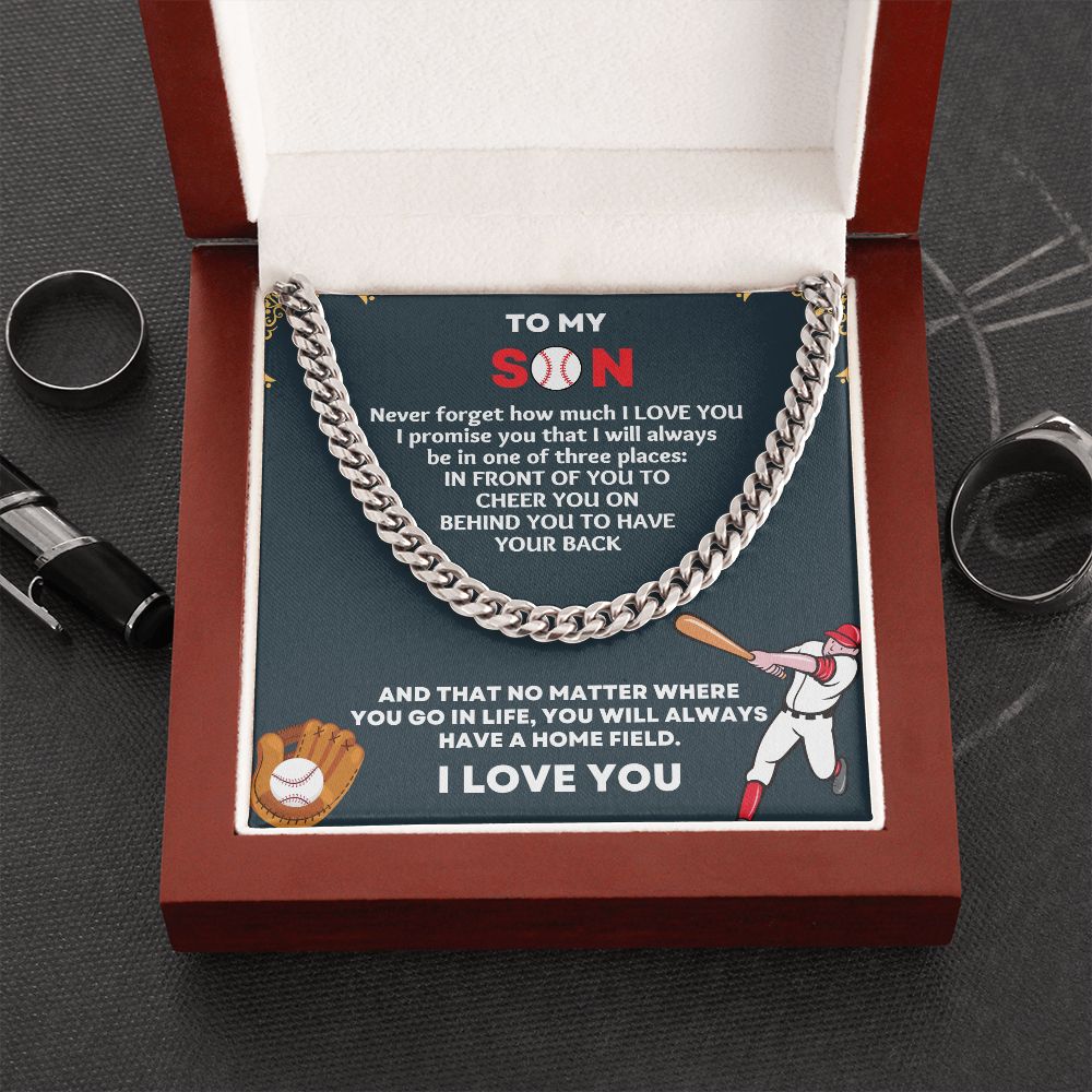Score a home run with our baseball gifts for boys necklace - meaningful for Christmas and birthdays