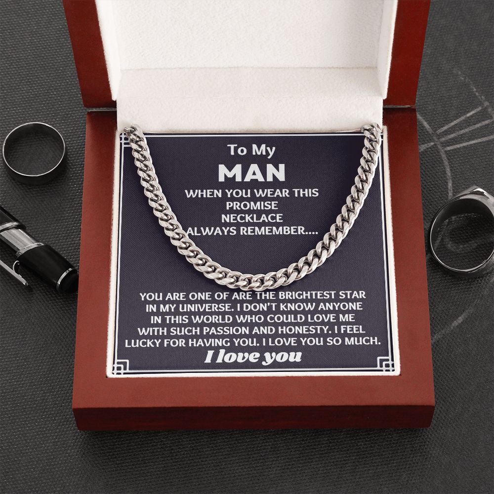 "Express Your Love with a Unique Necklace Gift for Your Boyfriend"