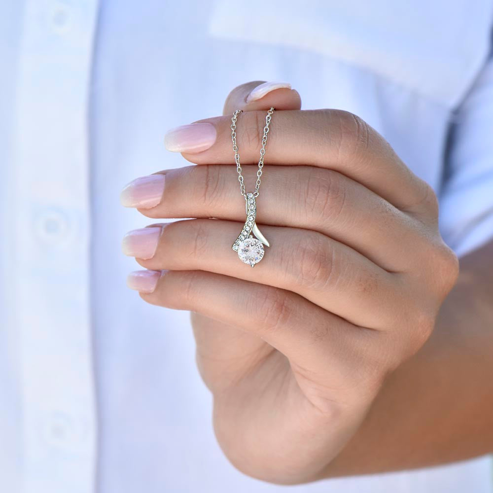 "Holiday Jewelry Gift for Pastor's Wife: Faith-Inspired Necklace to Show Your Appreciation"