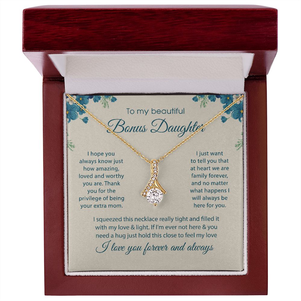 Bonus Daughter Gift, To my Bonus Daughter, Step daughter Gifts from Stepmom, B0BLP68K7D JWSN110746