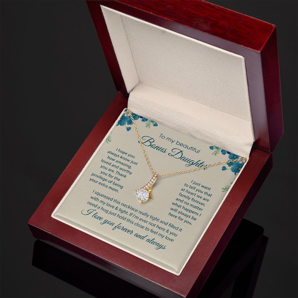 Bonus Daughter Gift, To my Bonus Daughter, Step daughter Gifts from Stepmom, B0BLP68K7D JWSN110746