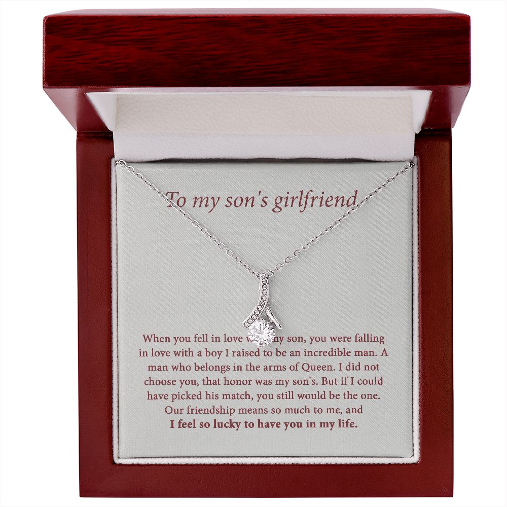 Valentine's Gift for Son's Girlfriend I feel so lucky to have you in my life TBS491 B0BCHWQ96F