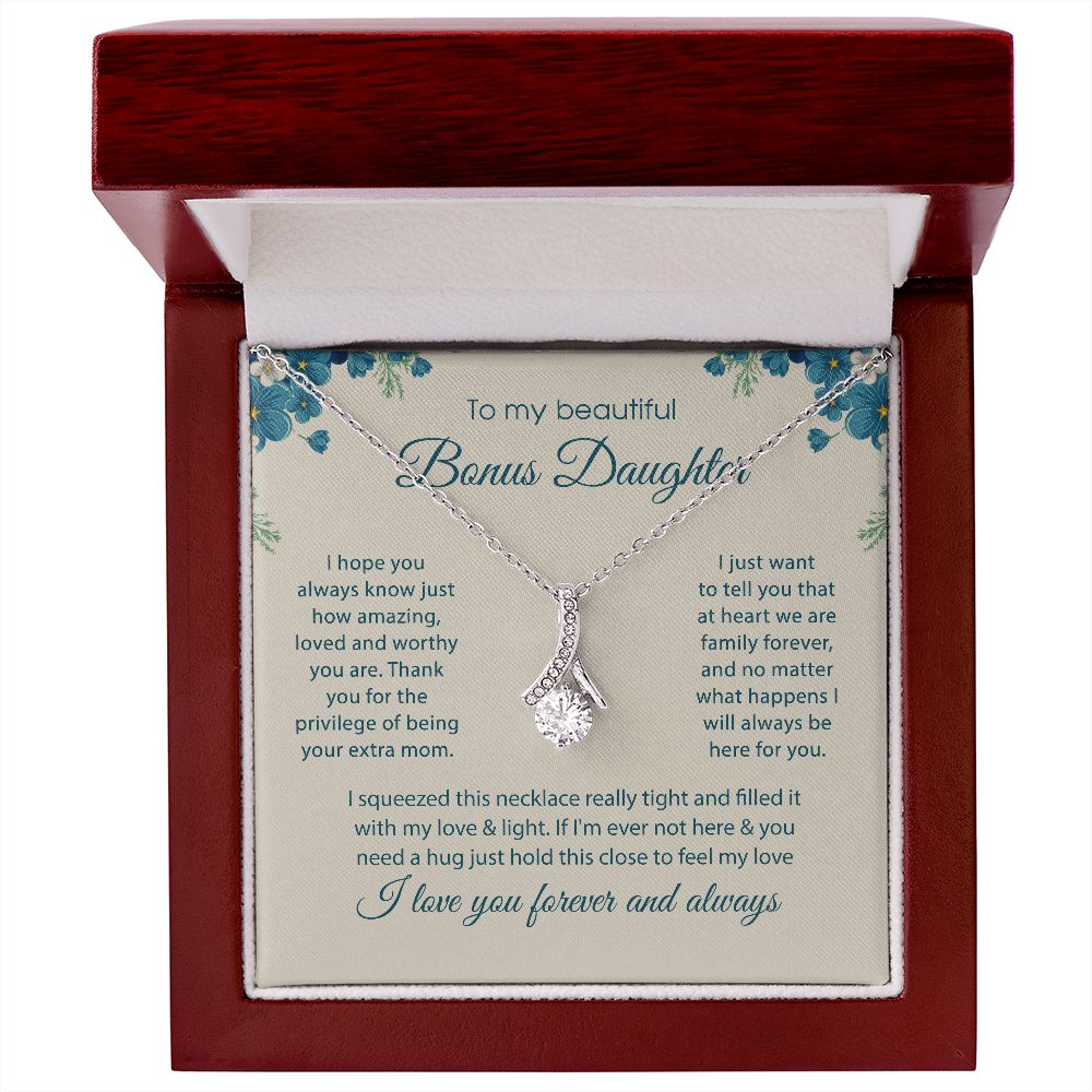 Bonus Daughter Gift, To my Bonus Daughter, Step daughter Gifts from Stepmom, B0BLP68K7D JWSN110746