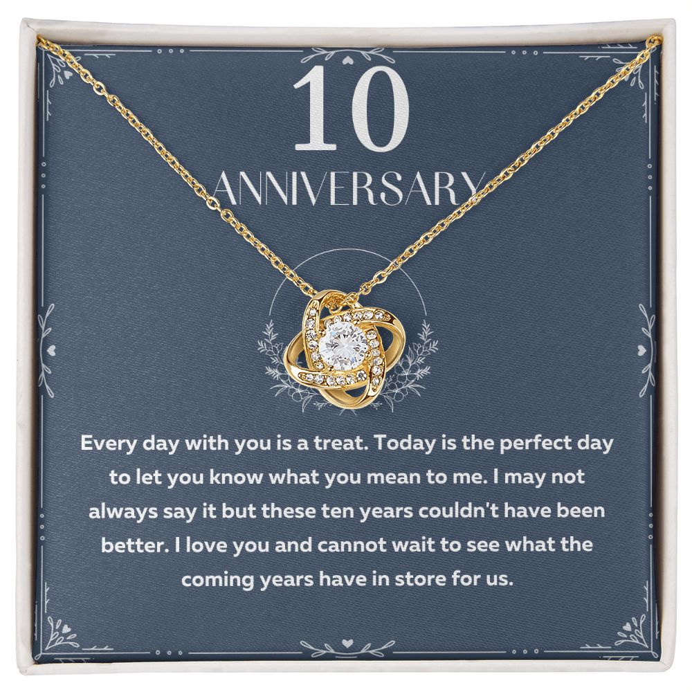10th Wedding Anniversary Jewelry - Romantic gifts to celebrate your love, Gift For Wife from Husband SNJW23-010309