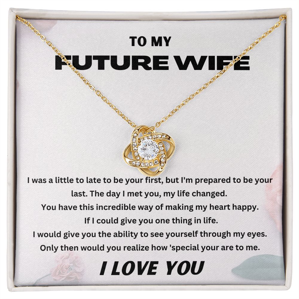 "My Forever Love" Wife Necklace - Romantic Gift for Valentine's Day, Anniversary, or Birthday - Elegant and Stylish Jewelry for Wife