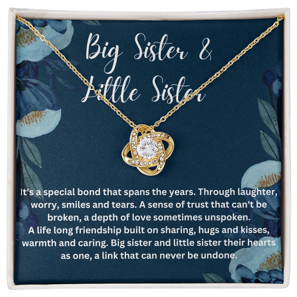 Surprise Your Beloved Sister with a Heartfelt Sisters Gift from Sister Necklace and Message Card - Perfect for Christmas or Birthday Celebrations