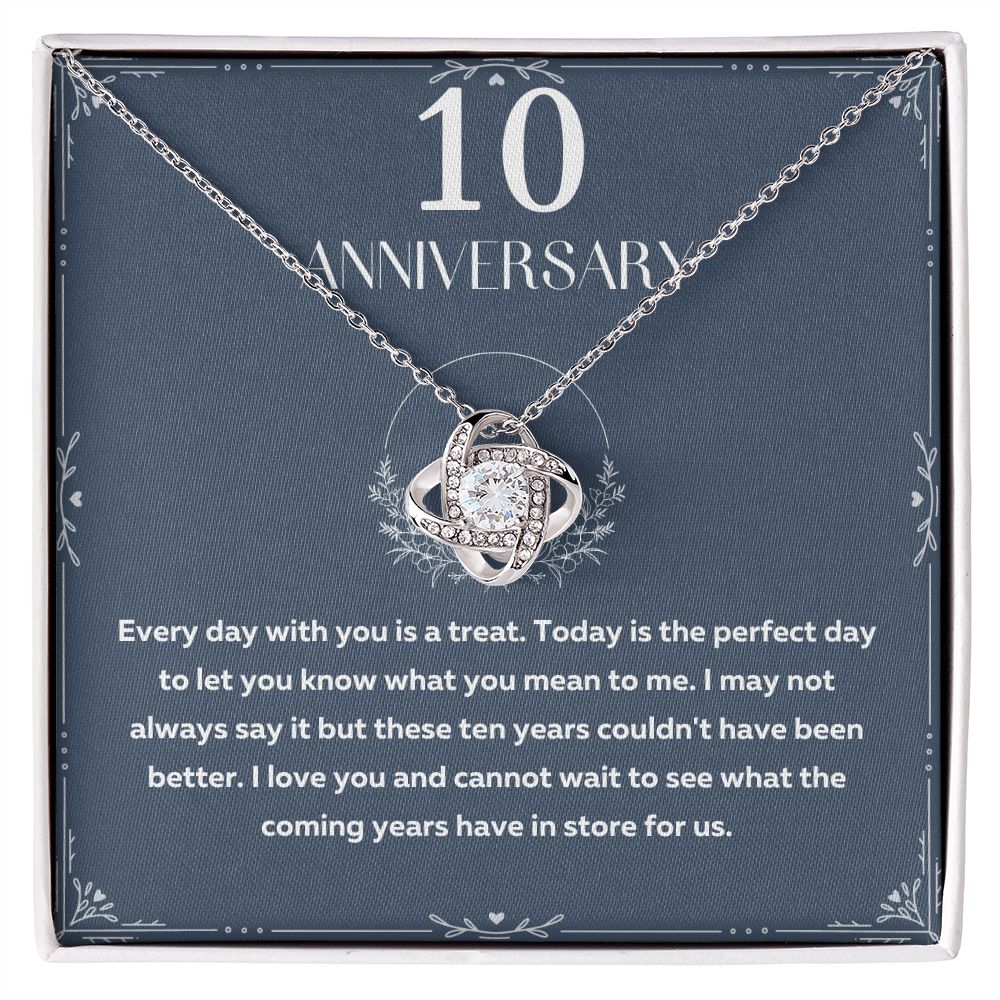 10th Wedding Anniversary Jewelry - Romantic gifts to celebrate your love, Gift For Wife from Husband SNJW23-010309