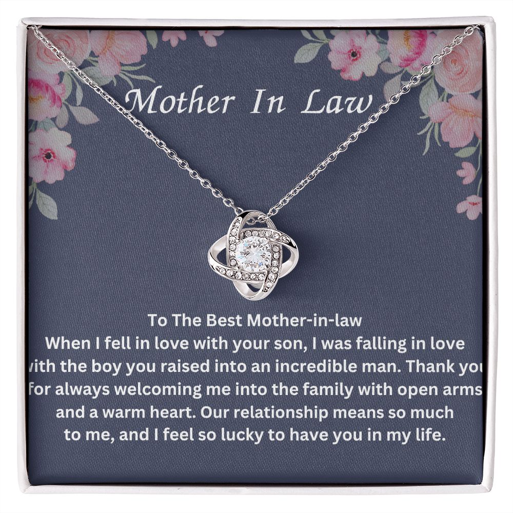 Beautiful Mother-in-Law Necklace from Daughter-in-Law - Perfect Christmas Gift