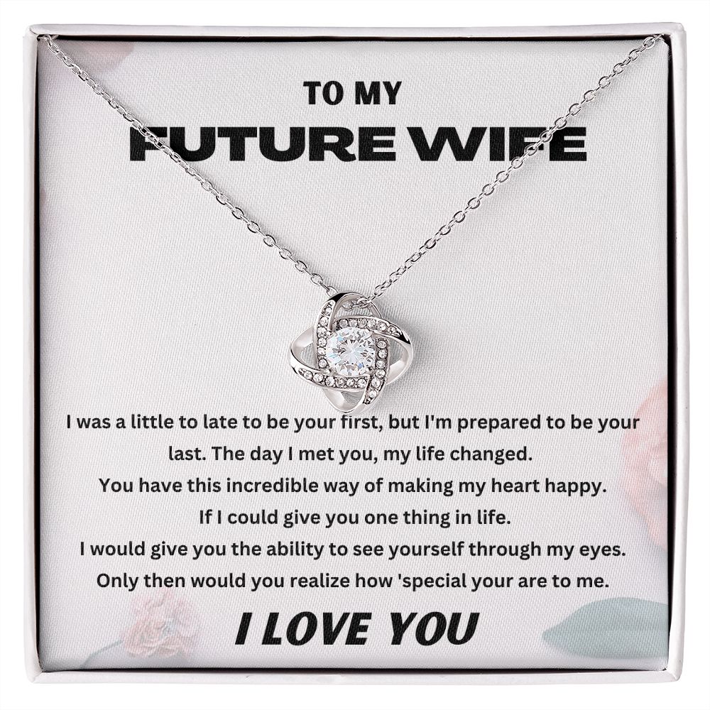 "My Forever Love" Wife Necklace - Romantic Gift for Valentine's Day, Anniversary, or Birthday - Elegant and Stylish Jewelry for Wife