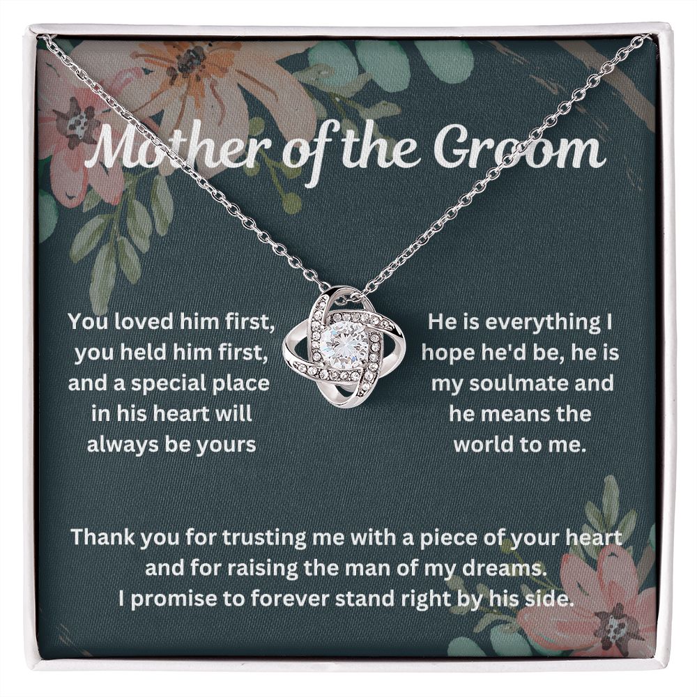 Mother of the Groom Necklace - A Timeless and Elegant Gift for Your Son's Wedding Day - A Timeless Gift for Your Special Day